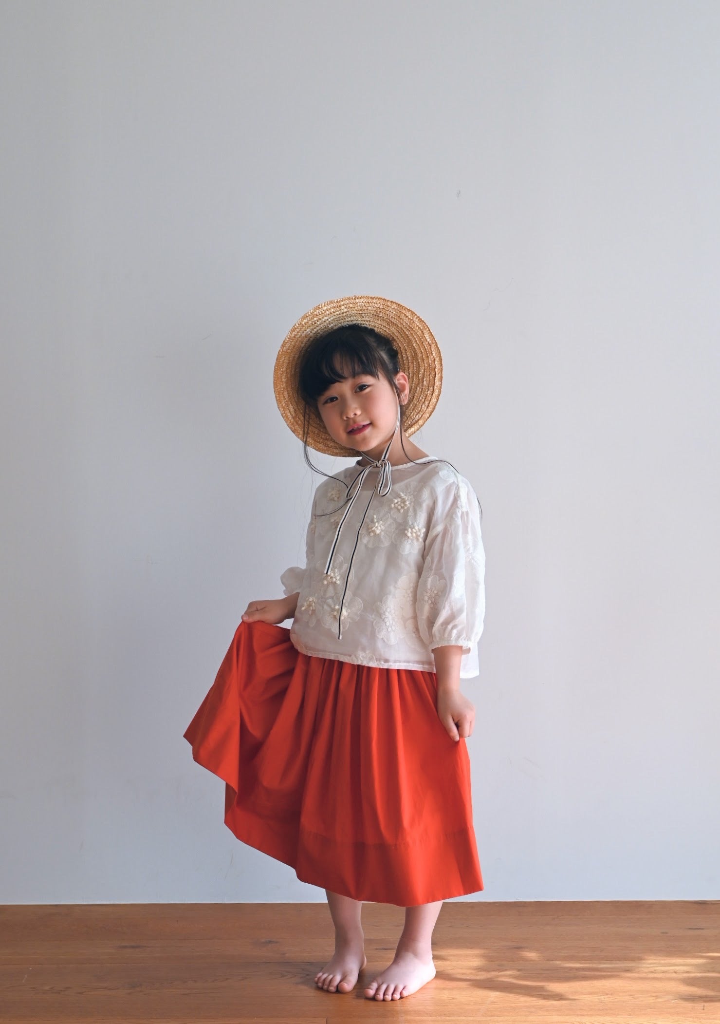 Volume gather skirt – Seeds and Bloom