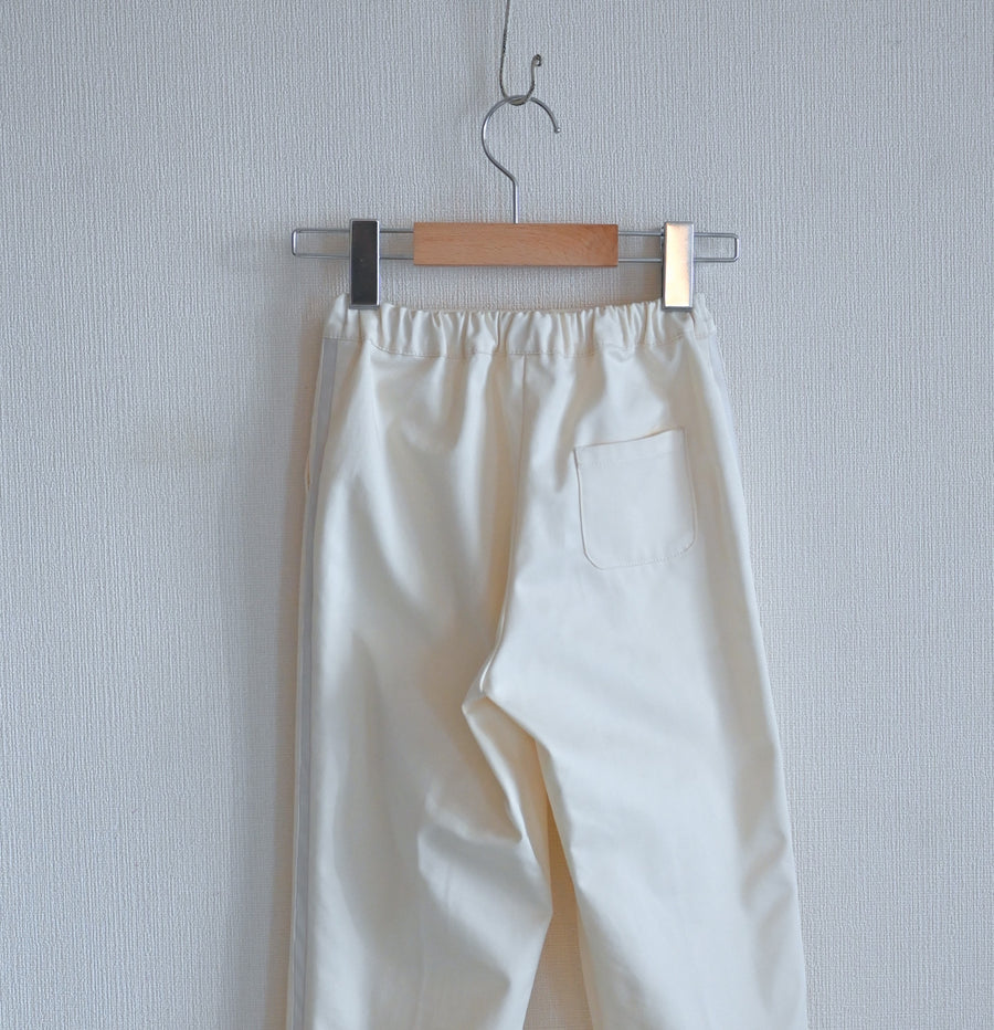 【ORDER】Chino striped pants   NAVY/OFF WHITE