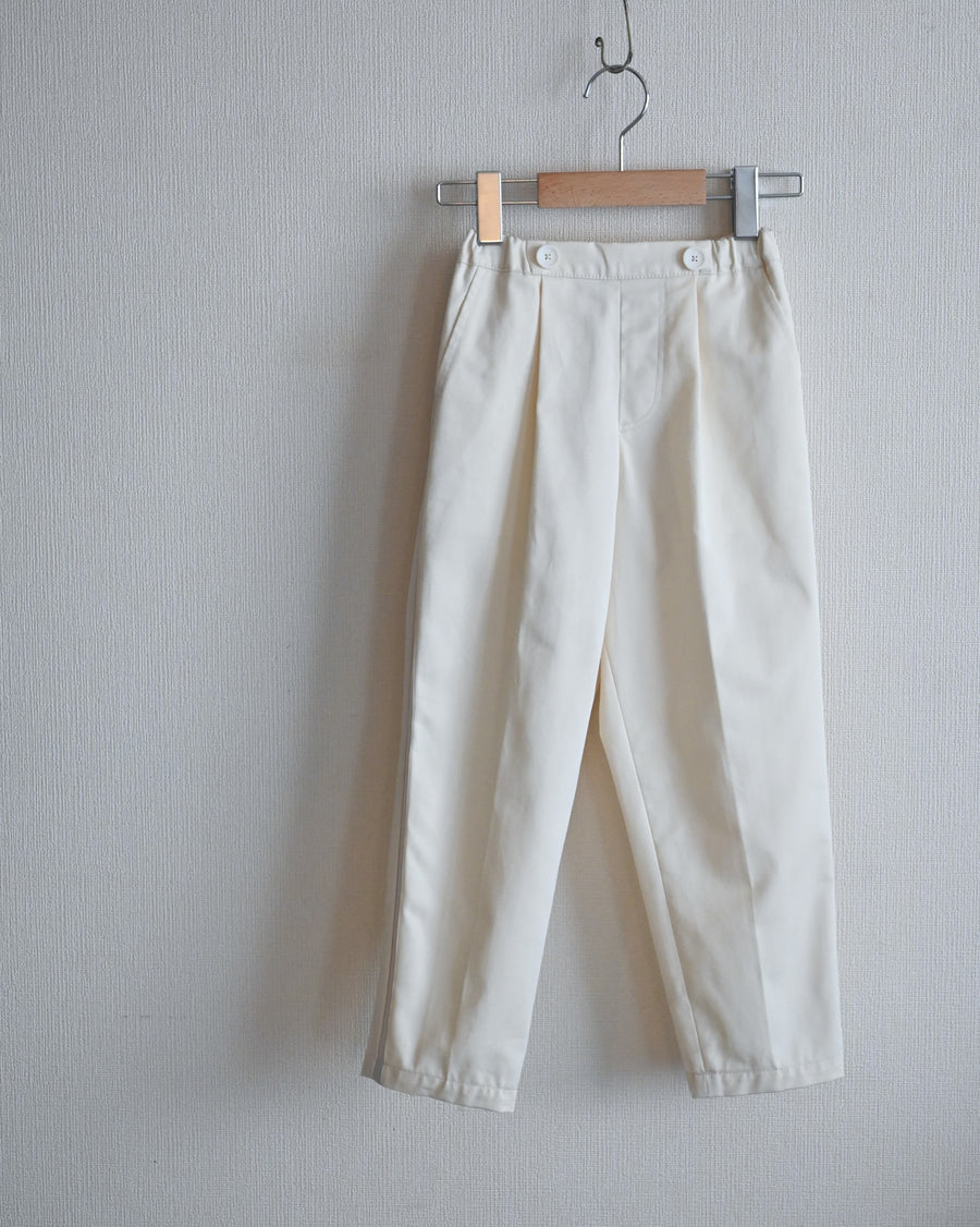 【ORDER】Chino striped pants   NAVY/OFF WHITE