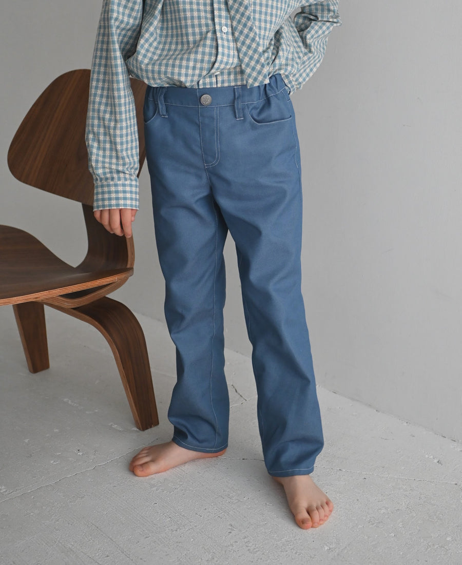 【ORDER】Denim pants  　　   navy / blue