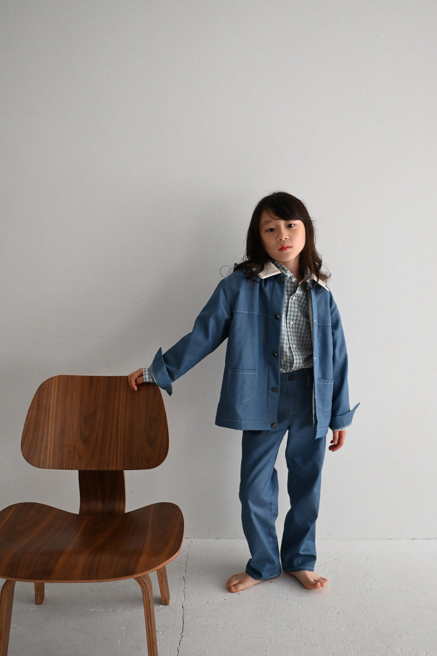 【ORDER】Denim pants  　　   navy / blue