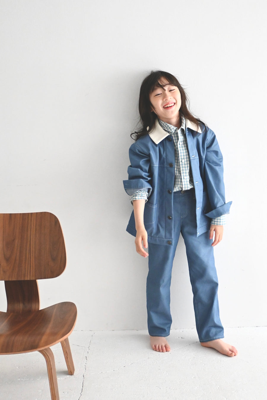 【ORDER】Denim pants  　　   navy / blue