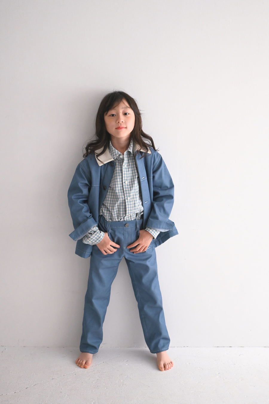 【ORDER】Denim pants  　　   navy / blue