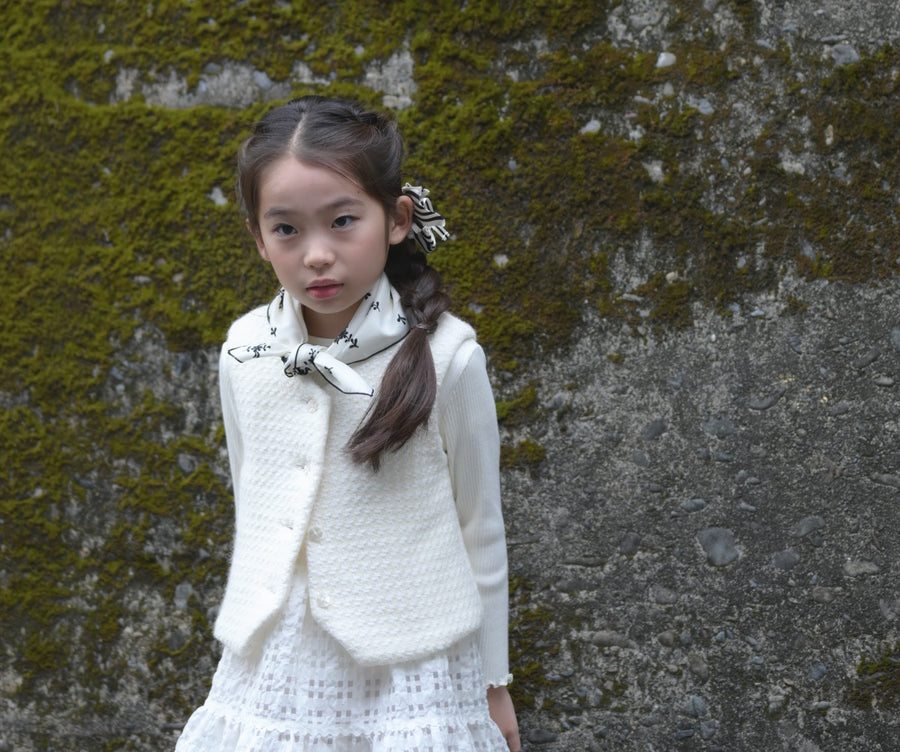 【SAMPLE SALE 11月9日21時〜販売開始】 knit vest　130