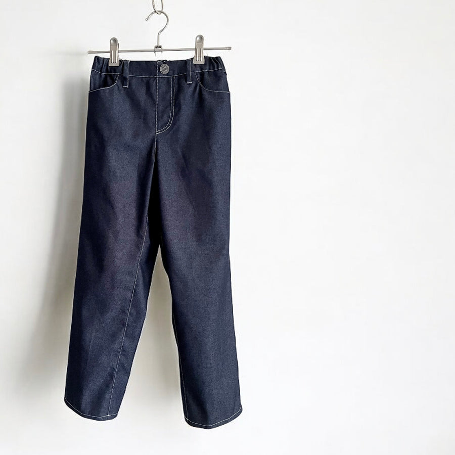 【ORDER】Denim pants  　　   navy / blue
