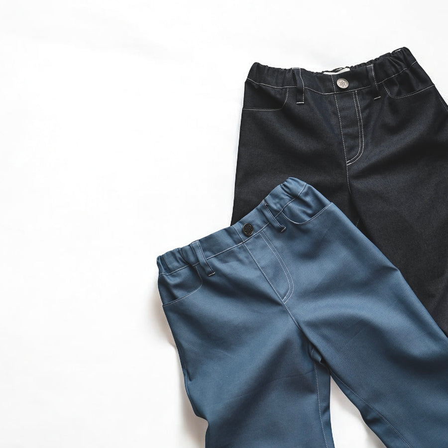【ORDER】Denim pants  　　   navy / blue