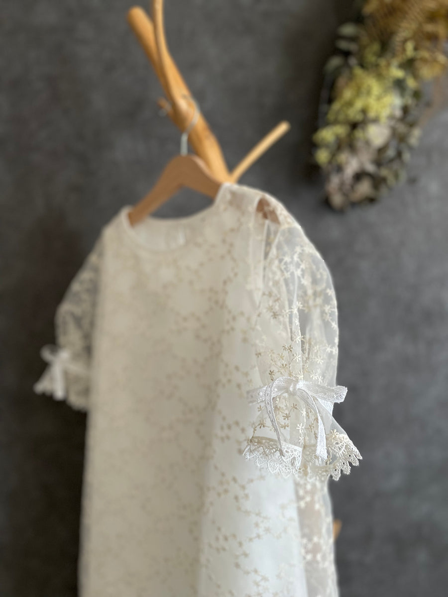 Organdy lace dress