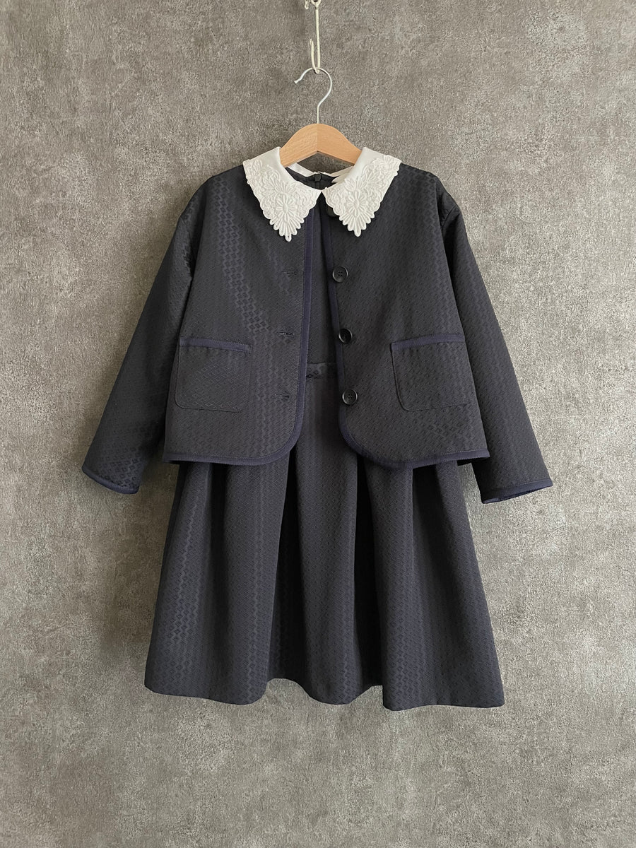 Jacquard F dress