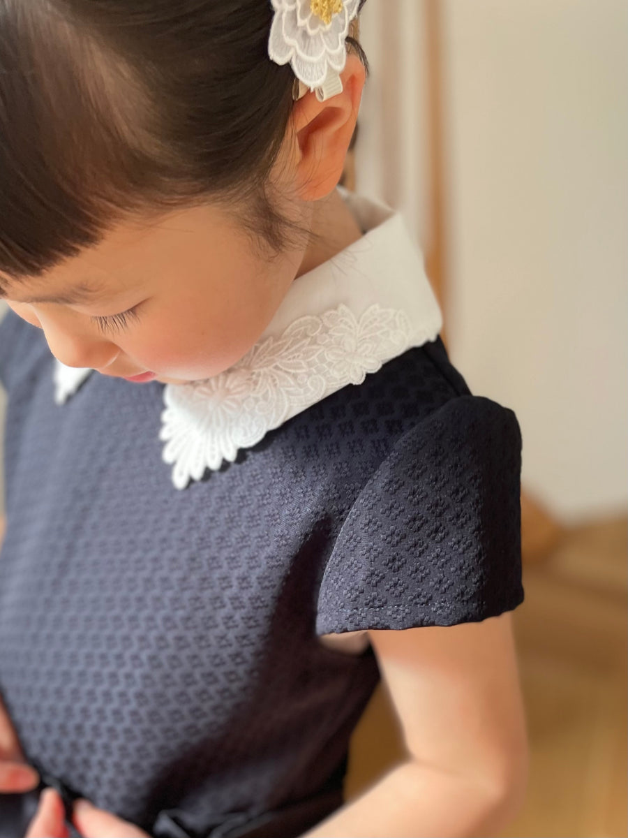 Jacquard F dress