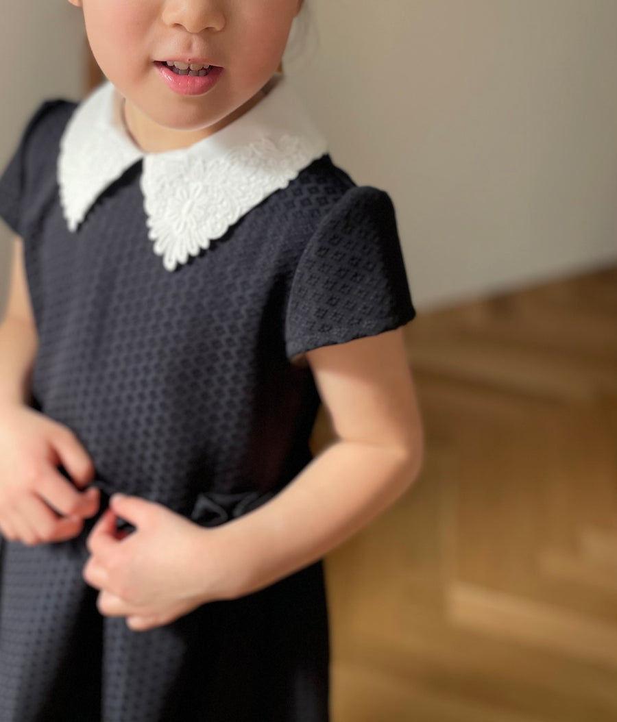Jacquard F dress